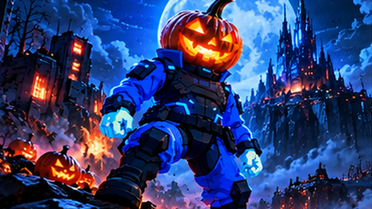 Cyber Pumpkin mission scene 1